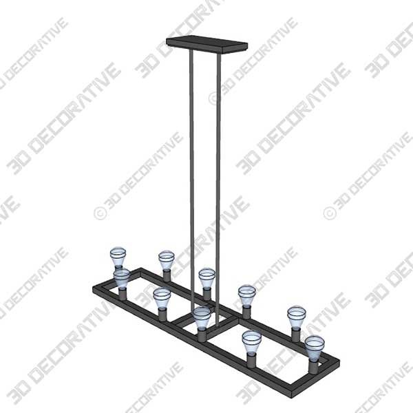 Lucidce 5 Lights Contemporary - 3D Decorative