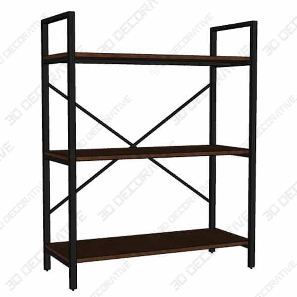 BON AUGURE Small Bookshelf and Bookcase - 3D Decorative