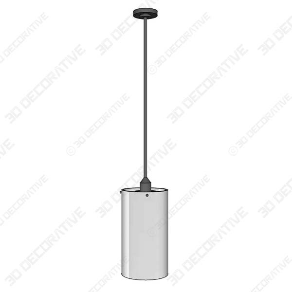 Effimero Medium Hanging Pendant Light   - 3D Decorative