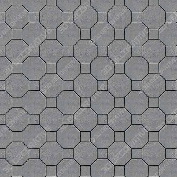 Seamless Ceramic Tile  - 3D Decorative