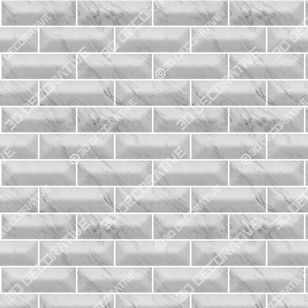 Subway Tile Emboss- 3D Decorative