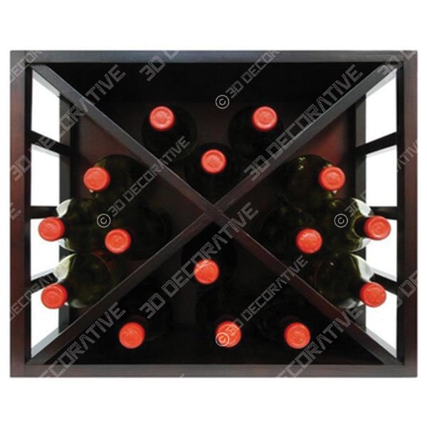 Wine-Rack - 3D Decorative