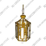 Pendant-5-1-4.jpg Crystorama Hillcrest 3 - Light Pendant - 3D Decorative
