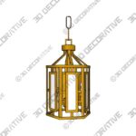 Pendant-2-2-4.jpg Crystorama Hillcrest 3 - Light Pendant - 3D Decorative