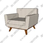 Arm-Chair-4.jpg Arm Chair Sofa - 3D Decorative