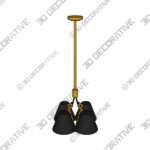 Chandelier-3-4-2.jpg Chandelier- 3D Decorative