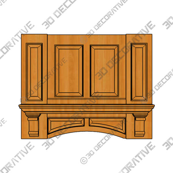 X-Cross X Series Range hood - 3D Decorative