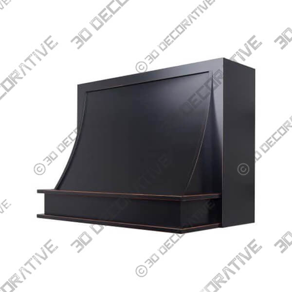 Zenith Z200 black Series Range hood - 3D Decorative