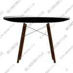Jordan Round Dining Table - 3D Digitl Files Jordan Round Dining Table 3D Digitl Files