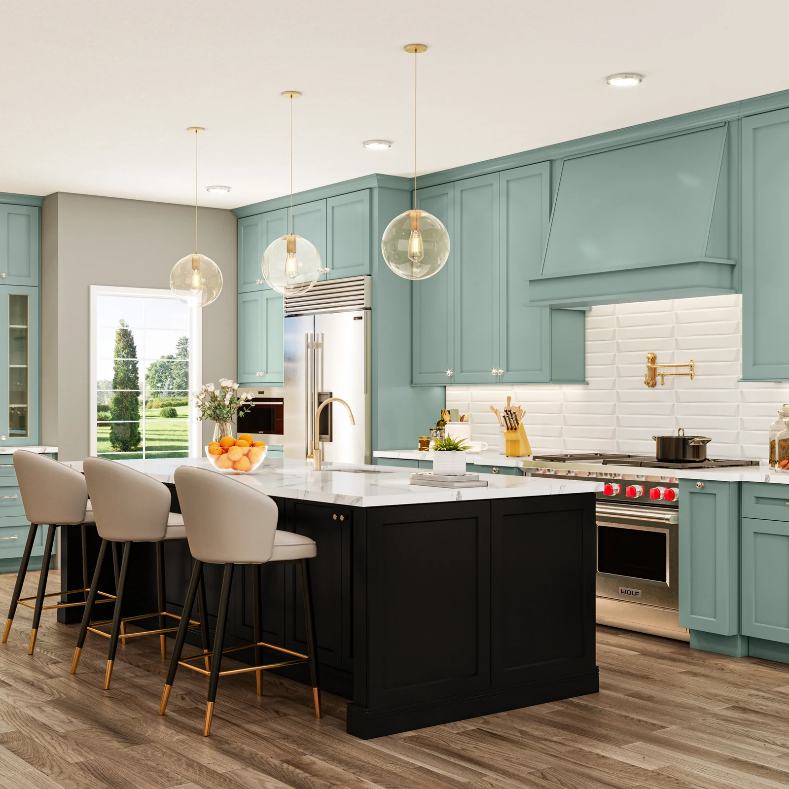 kitchen-remodeling-shaker-door-style-3d-decorative