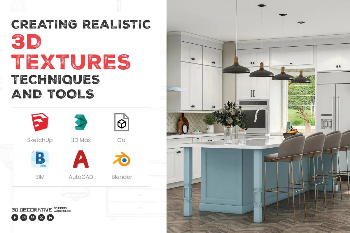 Realistic 3d textures