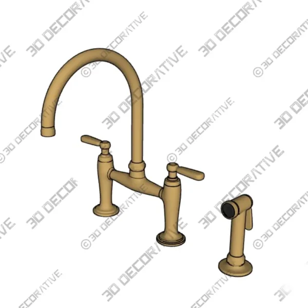 Edalyn By Studio McGee Double Handle Bridge Kitchen Faucet Shop Now