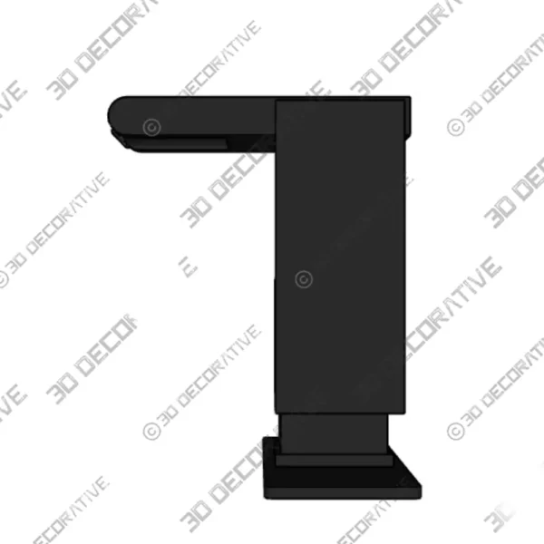 LED Bathroom Faucet with Drain Assembly – 3D Decorative